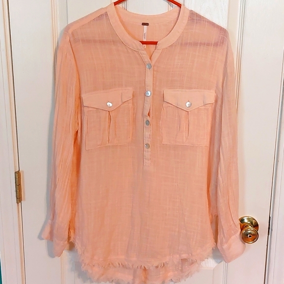 Free People Tops - Free People Gauzy Tunic